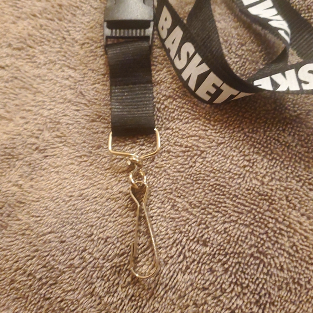 Nike Black and White Detachable Lanyard - Picture 2 of 5